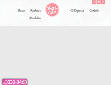 Tablet Screenshot of honeycakes.com.br